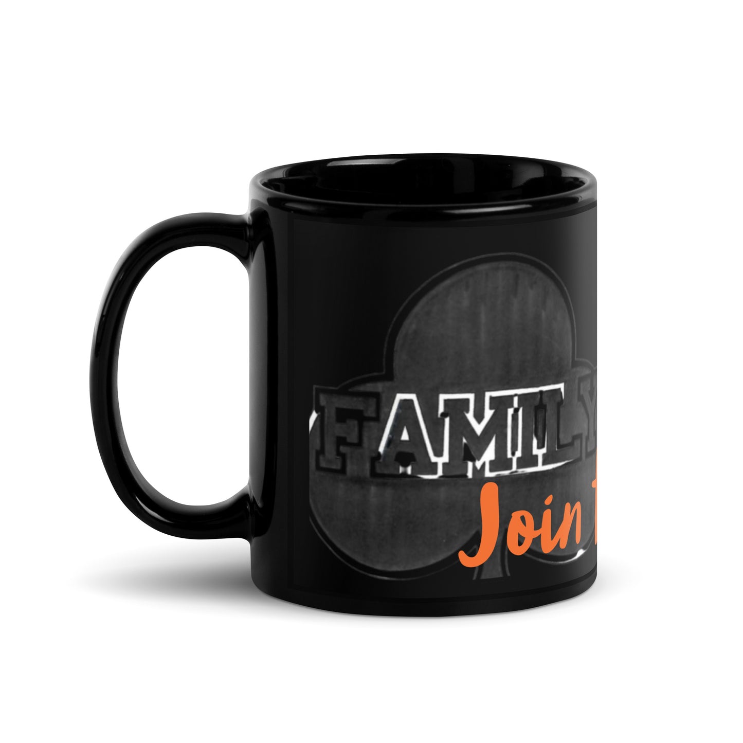 Black Glossy FAMILY Mug
