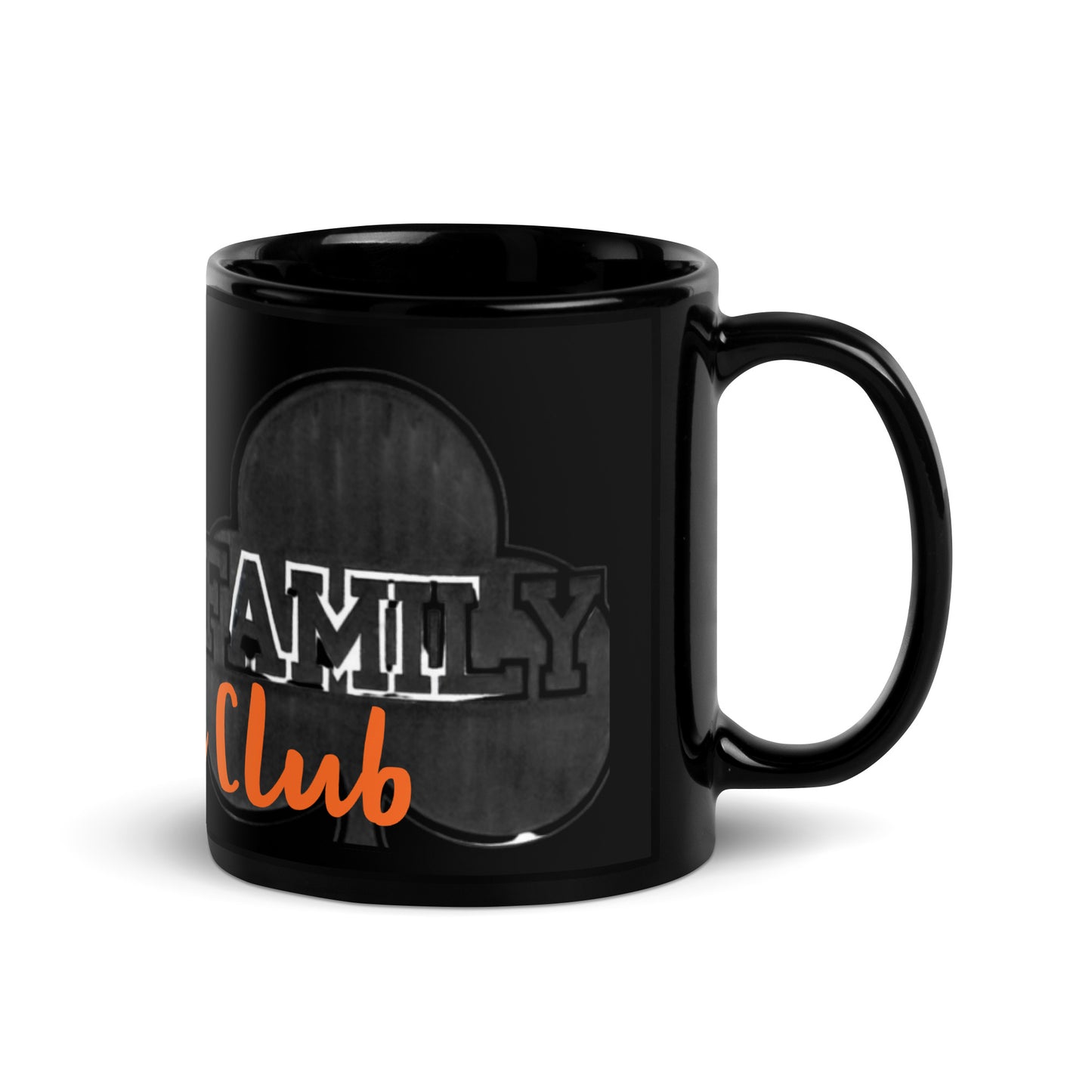 Black Glossy FAMILY Mug
